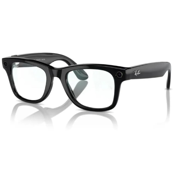 Очки Ray-Ban Meta Wayfarer RW4008 Shiny Black/Clear L (S53)